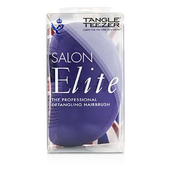 Salon Elite Professional Detangling Hair Brush - # Purple Crush (For Wet & Dry Hair)