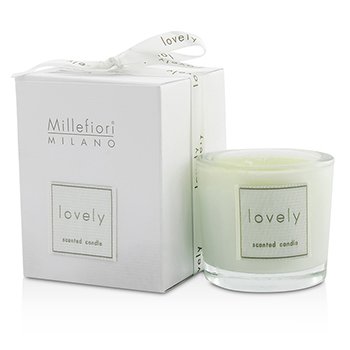 Lovely Candle In Bicchiere - Verde