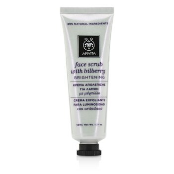 Face Scrub with Bilberry - Brightening