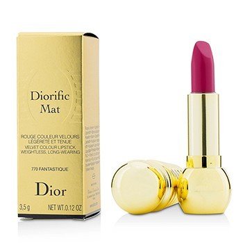 Diorific Mat Velvet Colour Lipstick - # 770 Fantastique