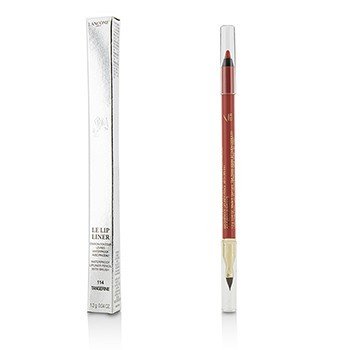 Le Lip Liner Waterproof Lip Pencil With Brush - #114 Tangerine
