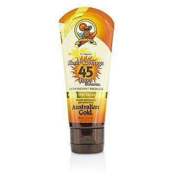 Sheer Coverage Faces Sunscreen SPF 45 With Instant Bronzer