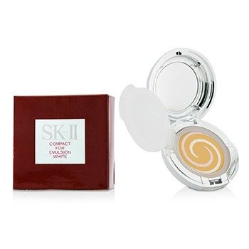 Color Clear Beauty Enamel Radiant Cream Compact With White Case - #420