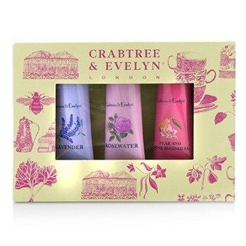Florals Hand Therapy Set (1x Pear & Pink Magnolia, 1x Rosewater, 1x Lavender)