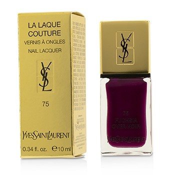 La Laque Couture Nail Lacquer - # 75 Fuchsia Over Noir