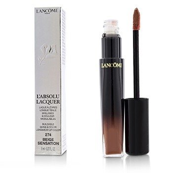 L'Absolu Lacquer Buildable Shine & Color Longwear Lip Color - # 274 Beige Sensation