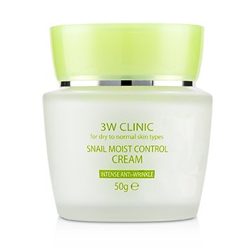 Snail Moist Control Cream (Intensive Anti-Wrinkle) - For Dry to Normal Skin Types