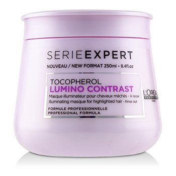 Professionnel Serie Expert - Lumino Contrast Illuminating Masque (For Highlighted Hair - Rinse Out)