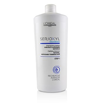 Professionnel Serioxyl GlucoBoost Clarifying Shampoo (Natural, Noticeably Thinning Hair)