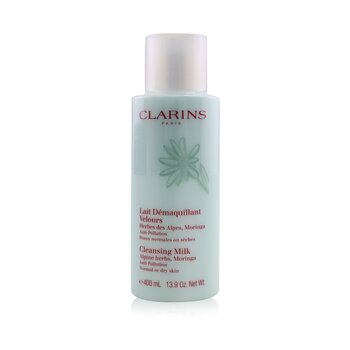 Anti-Pollution Cleansing Milk With Alpine Herbs, Maringa - Normal or Dry Skin