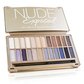 Eyeshadow Palette (24x Eyeshadow, 2x Applicator) - Nude Exposed
