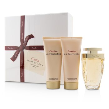 La Panthere Coffret: Eau De Parfum Legere Spray 75ml/2.5oz + Perfumed Body Lotion 100ml/3.3oz + Perfumed Shower Gel 100ml/3.3oz
