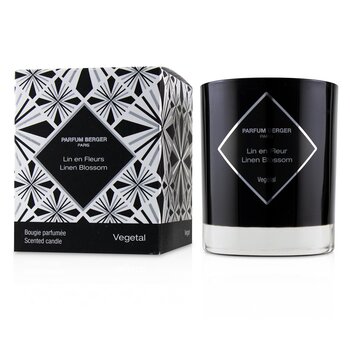 Graphic Candle - Linen Blossom