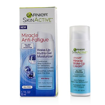 SkinActive Miracle Anti-Fatigue Wake-Up Hydra-Gel Moisturizer (Box Slightly Damaged)