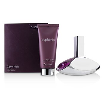 Euphoria Coffret: Eau De Parfum Spray 100ml/3.4oz + Sensual Skin Lotion 100ml/3.4oz (Box Slightly Damaged)