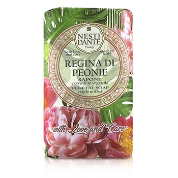 Triple Milled Vegetal Soap With Love & Care - Regina Di Peonie
