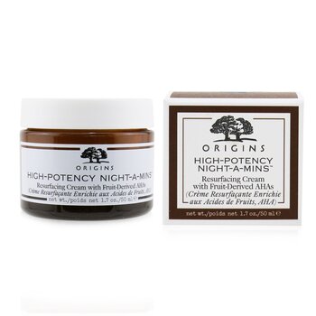 High-Potency Night-A-Mins Resurfacing Cream With Fruit-Derived AHAs