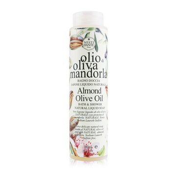 Bath & Shower Natural Liquid Soap - Almond Olive Oil