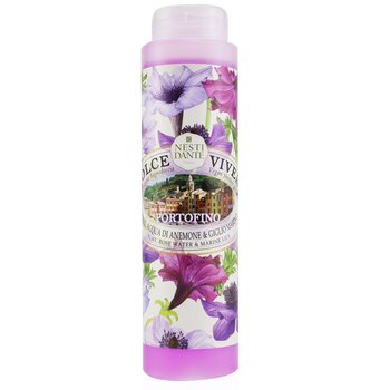 Dolce Vivere Shower Gel - Portofino - Flax, Rose Water & Marine Lily