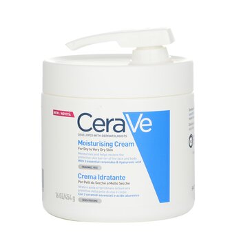 Moisturising Cream For Dry to Very Dry Skin (With Pump)