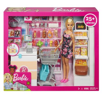 Supermarket with doll (Blonde)