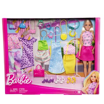 Barbie Doll + Fashions Blonde CSTM
