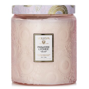 Luxe Jar Candle - Panjore Lychee