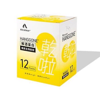 Alcolear Alcolear HANGGONE® Capsule 12 Combo Pack #Anti-hangover Anti-Asian Flush