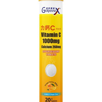 GERMANEX Vitamin C and Calcium tablets