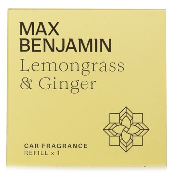 Max Benjamin Car Fragrance Refill - Lemongrass & Ginger