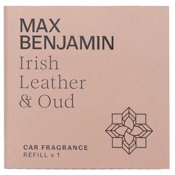 Max Benjamin Car Fragrance Refill - Irish Leather & Oud