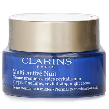 Clarins Multi Active Night Targets Fine Lines Revitalizing Night Cream (For Normal To Combination Skin)