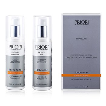 Idebenone PRO Peel Kit (Salon Product) : Pro Peel Gel + Pro Peel Cleanser