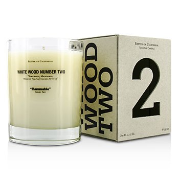 Scented Candles - White Wood Two