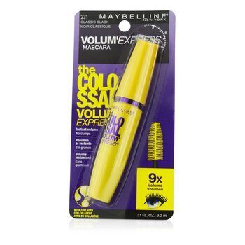 Volum' Express The Colossal Washable Mascara - #Classic Black (Unboxed)